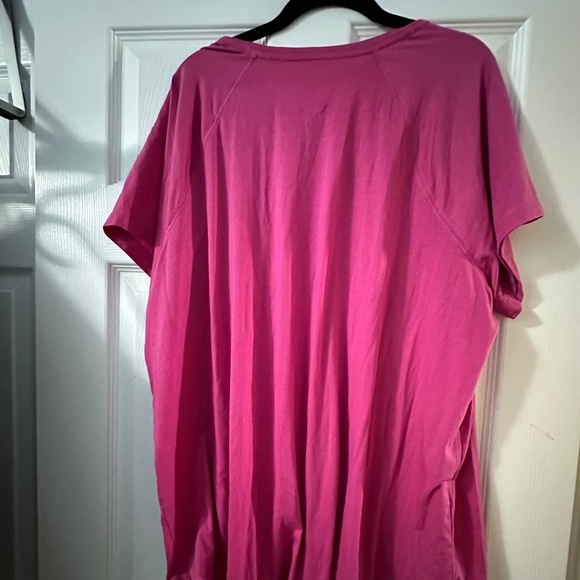 Tek Gear Pink Performance Tee – Size 2X – Soft Stretch Active Top - Picture 4 of 4